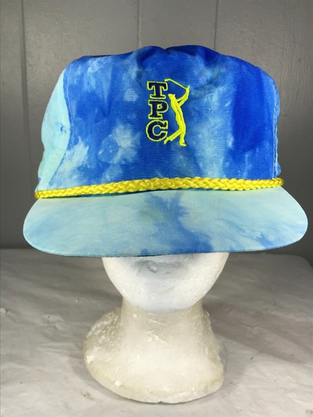 Vintage TPC The Players Championship Golf Imperial Headwear Rope Hat USA